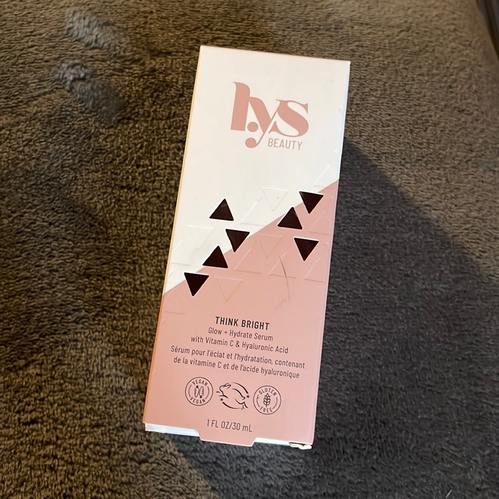 Lys Beauty Think Bright Glow & Hydrate Serum BNIB